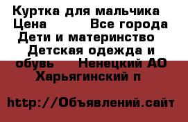 Куртка для мальчика › Цена ­ 400 - Все города Дети и материнство » Детская одежда и обувь   . Ненецкий АО,Харьягинский п.